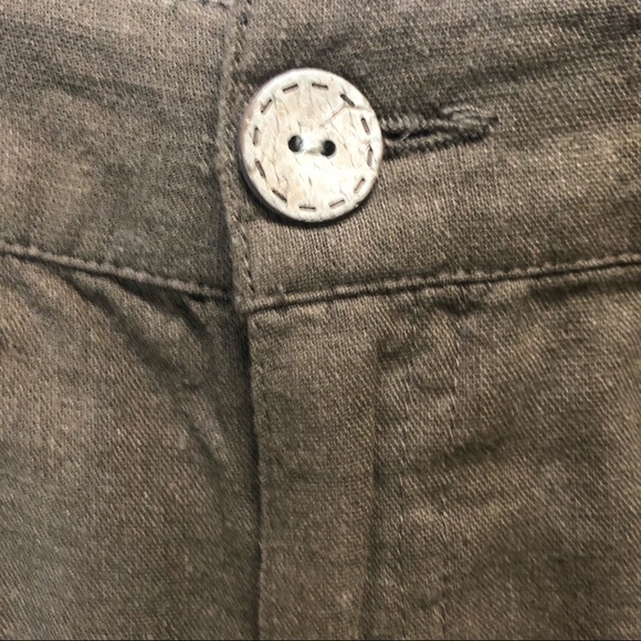 TRIBAL Linen Crop Pant Size 10 - Picture 4 of 9